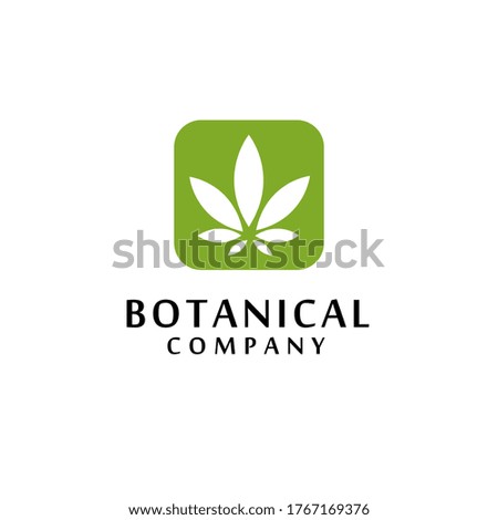Single Hemp Pot Marijuana Cannabis leaf