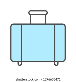 Single high quality airport related icon. Isolated airport symbols in white background. Graphic icons element