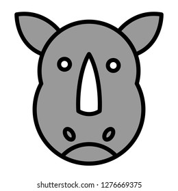 Single high quality animal related icon. Isolated animal symbols in white background. Graphic icons element