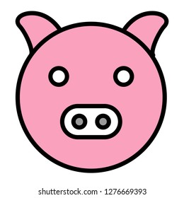 Single high quality animal related icon. Isolated animal symbols in white background. Graphic icons element