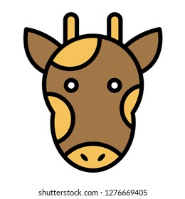 Single high quality animal related icon. Isolated animal symbols in white background. Graphic icons element