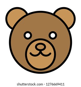 Single high quality animal related icon. Isolated animal symbols in white background. Graphic icons element