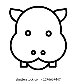 Single high quality animal related icon. Isolated animal symbols in white background. Graphic icons element