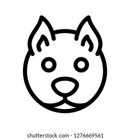 Single high quality animal related icon. Isolated animal symbols in white background. Graphic icons element