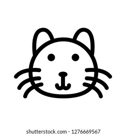 Single high quality animal related icon. Isolated animal symbols in white background. Graphic icons element