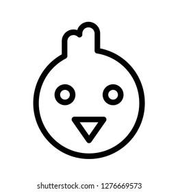 Single high quality animal related icon. Isolated animal symbols in white background. Graphic icons element