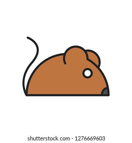 Single high quality animal related icon. Isolated animal symbols in white background. Graphic icons element