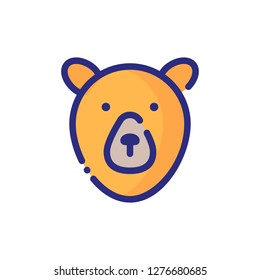 Single high quality animal related icon. Isolated animal symbols in white background. Graphic icons element