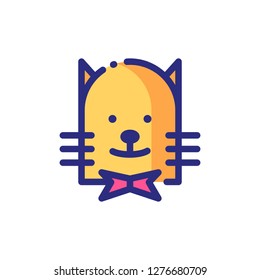 Single high quality animal related icon. Isolated animal symbols in white background. Graphic icons element