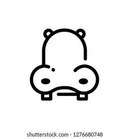 Single high quality animal related icon. Isolated animal symbols in white background. Graphic icons element