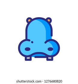 Single high quality animal related icon. Isolated animal symbols in white background. Graphic icons element