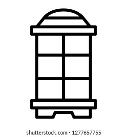Single high quality arabic lanterns related icon. Isolated arabic lanterns symbols in white background. Graphic icons e