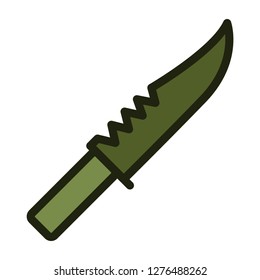 Single high quality army related icon. Isolated army symbols in white background. Graphic icons element