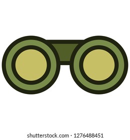 Single high quality army related icon. Isolated army symbols in white background. Graphic icons element