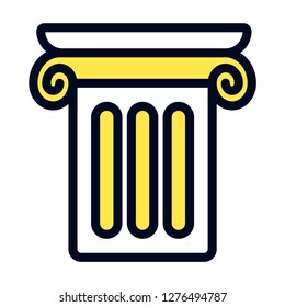 Single high quality art and design related icon. Isolated art and design symbols in white background. Graphic icons element