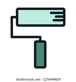 Single high quality art and design related icon. Isolated art and design symbols in white background. Graphic icons element