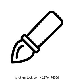 Single high quality art and design related icon. Isolated art and design symbols in white background. Graphic icons element