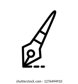 Single high quality art and design related icon. Isolated art and design symbols in white background. Graphic icons element