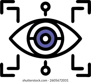 Single high quality artificial Intelligence related icon. Isolated artificial Intelligence symbols in transparent background. Graphic icons element