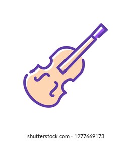 Single high quality artist related icon. Isolated artist  symbols in white background. Graphic icons element
