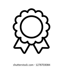 Single high quality awarding and trophy related icon. Isolated awarding and trophy symbols in white background. Graphic icons element