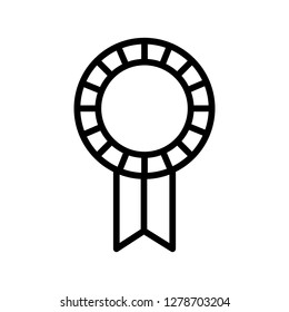Single high quality awarding and trophy related icon. Isolated awarding and trophy symbols in white background. Graphic icons element