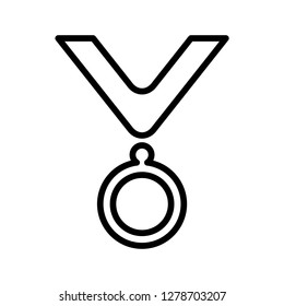 Single high quality awarding and trophy related icon. Isolated awarding and trophy symbols in white background. Graphic icons element
