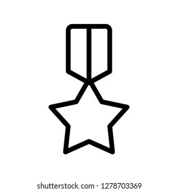 Single high quality awarding and trophy related icon. Isolated awarding and trophy symbols in white background. Graphic icons element