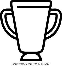 A single, high-quality icon depicting a cup, perfect for various design projects.
