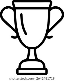 A single, high-quality icon depicting a cup, suitable for various design projects.