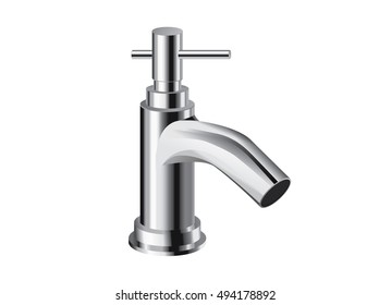 Chrome Single Handle Faucet Images Stock Photos Vectors Shutterstock