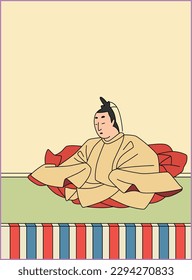 Single Hyakunin Isshu Emperor Tenji