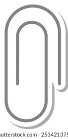 Single icon clip related to sticker teaching materials tools