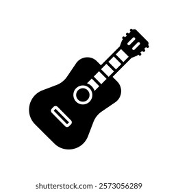 A single icon depicting a guitar