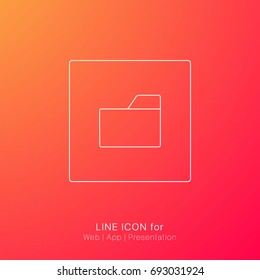 Single icon elements, design, symbols, vector, abstract, outline shapes, innovative and creative inspiration business company for web app and presentation infographic collection