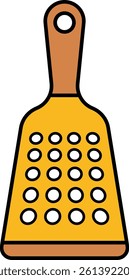 single icon of a grater 