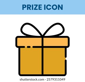 Single icon Of Prize gift