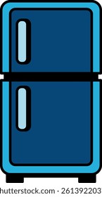 single icon of a refrigerator
