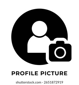 Ícone Único Imagem Do Usuário, Ícone De Avatar, Glifo De Ícone