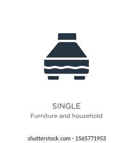 Single icon vector. Trendy flat single icon from furniture and household collection isolated on white background. Vector illustration can be used for web and mobile graphic design, logo, eps10