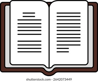 single illustration of a bible
