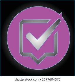 Um único elemento gráfico isolado renderizado em uma paleta de cores CMYK vibrante, apresentado em um plano de fundo transparente. Este design é adequado para várias aplicações.