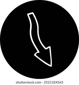 Ícone isolado único com ícone de estilo de contorno em fundo branco
