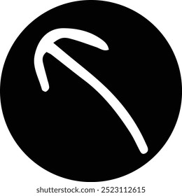 Single isolated icon with outline style icon on white background