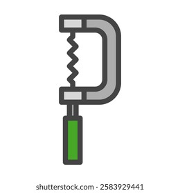 Single item icon related to color tools: Jig saw