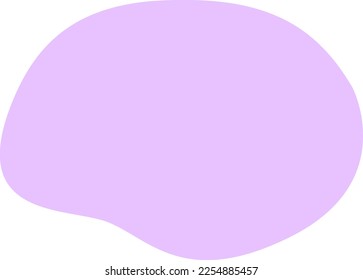 Es handelt sich um ein Einzelstück mit einem weichen und flauschigen violetten Rahmen.