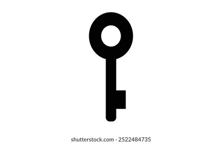 Single key icon image vector illustration design. Vector illustration.