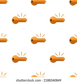 Single key pattern. key concept. flat trendy Vector seamless Pattern, background, wallpaper