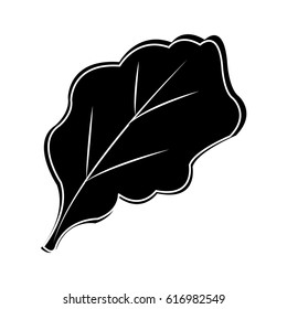 single leaf icon image 