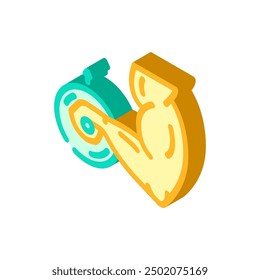 single leg deadlifts fitness exercise isometric icon vector. single leg deadlifts fitness exercise sign. isolated symbol illustration
